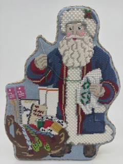 Kate Woodward Needlepointer Santa by The Gingham Stitchery (thumbnail)