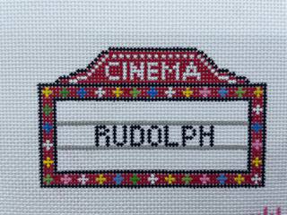 Marquee - Rudolph by Blue Waters Needlepoint (thumbnail)