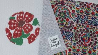 Red Gingham Flower by The Curious Cowgirl (thumbnail)