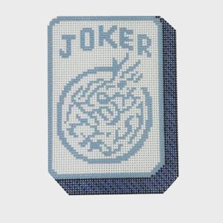 Blue and White Mahjong Joker by KCN Designers (thumbnail)