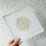 Canton Rose Plate Canvas by Stitch Style Needlepoint (thumbnail)
