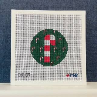 Candy Cane Round by Love MHB Studio (thumbnail)