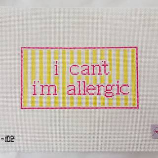 I Cannot I’m Allergic by Poppy J Stitches (thumbnail)
