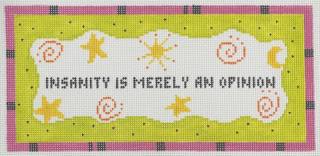 insanity is an opinion by Julia’s Needleworks (thumbnail)