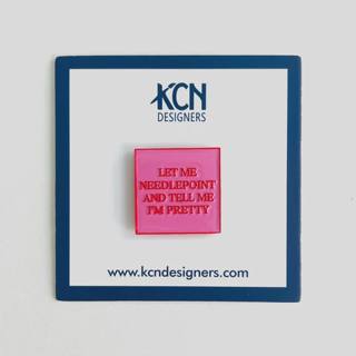 Let Me Needlepoint Needle Minder by KCN Designers (thumbnail)