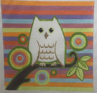 D8116 Owl Siesta by DC Designs (via VNG Canvas) (thumbnail)