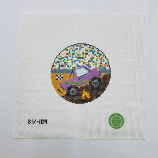 Monster Truck Mania Canvas by Atlantic Blue Canvas (thumbnail)