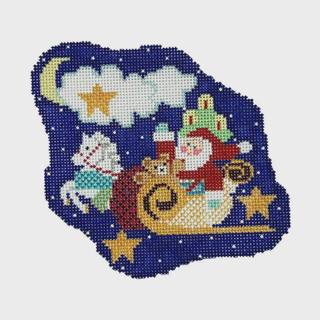 High Flying Santa by Shelly Tribbey Designs (thumbnail)