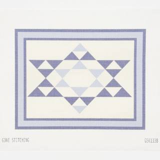 Quiltwork Star of David Tallis Bag by Gone Stitching (thumbnail)