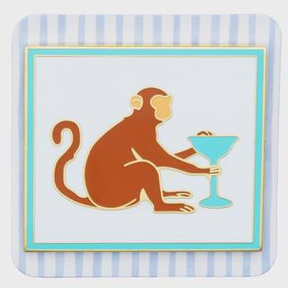 Monkey Martini Needleminder by Lycette Designs (thumbnail)