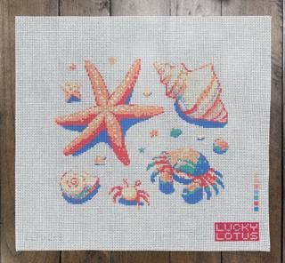 Seashells and Crabs by Lucky Lotus (thumbnail)