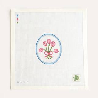 Bunch of Tulips by Dogwood Needlepoint (thumbnail)