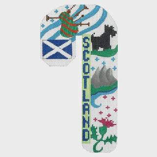 Travel Candy Cane - Scotland by Danji Designs (thumbnail)
