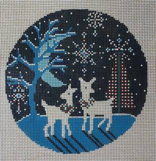 deer scene C258 by Shelly Tribbey Designs (thumbnail)