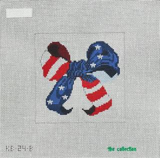 The Collection KB24B RWB Bow by The Collection of Designs (thumbnail)