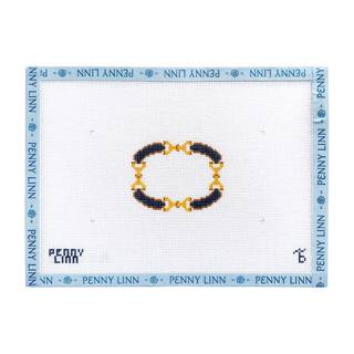 Horse Bit Frame Fancy Clutch Insert Canvas by Penny Linn Designs (thumbnail)