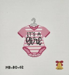 It's a Girl Baby Onesie by Mopsey Designs (thumbnail)