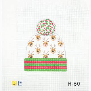 Beanie with Reindeer by Lauren Bloch Designs (thumbnail)