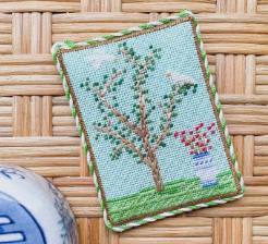 Chinoiserie Silk Screen by Stitch Style Needlepoint (thumbnail)