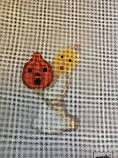 Vintage Gurley Ghost Candle by Arden Gray Co. (thumbnail)