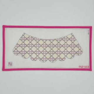 Lavender Cane Lampshade by Penny and Penny (thumbnail)