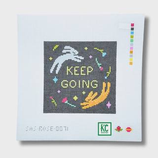 Keep Going Canvas by Saturnalia Stitching (thumbnail)