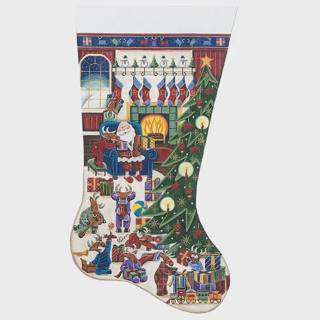 Reindeer's Christmas Stocking on 18 TTR by Rebecca Wood Designs (thumbnail)