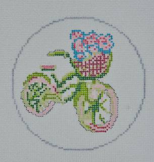 Nantucket Bicycle by Blue Waters Needlepoint (thumbnail)
