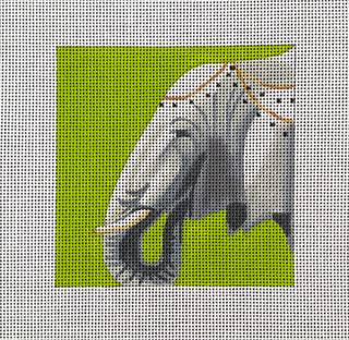 Elephant Canvas by Colors of Praise Art Studio (thumbnail)