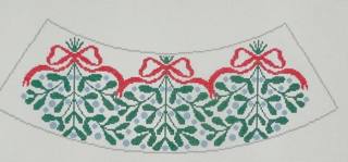 Red Bow Mistletoe shade by Penny and Penny (thumbnail)