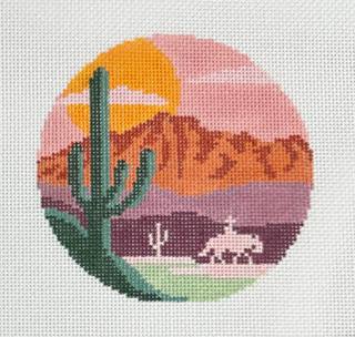 Western Round by Morgan Julia Designs (thumbnail)