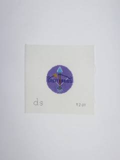 Sagitarius Tag Design Canvas by Doolittle Stitchery (thumbnail)