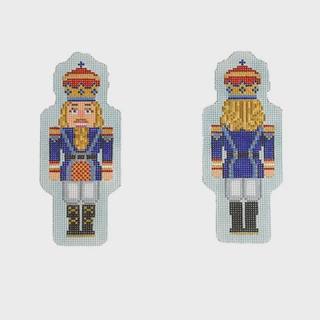 nutcracker royal blue double-sided by Kirk and Bradley (thumbnail)