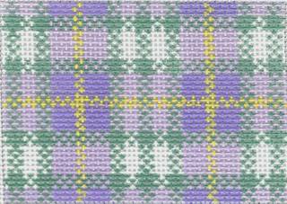 Insert - Turquoise Plaid by Lauren Bloch Designs (thumbnail)