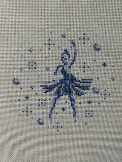 Blue Toile Ballerina by Arden Gray Co. (thumbnail)