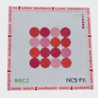 5" PINK SAMPLER by Elizabeth Crane Swartz (thumbnail)
