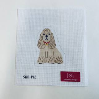 Cocker Spaniel Canvas by Stitch Rock Designs (thumbnail)