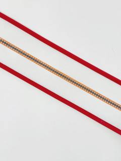 Ribbon Wrap Bracelet by Anne Fisher Needlepoint (thumbnail)