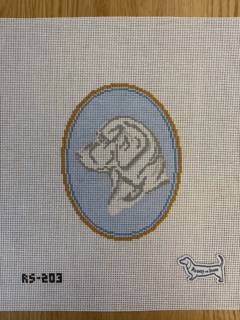 The Labrador Retriever Cameo by Atlantic Blue Canvas (thumbnail)