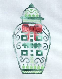 Christmas Ginger Jar by Jessica Tongel Designs (thumbnail)