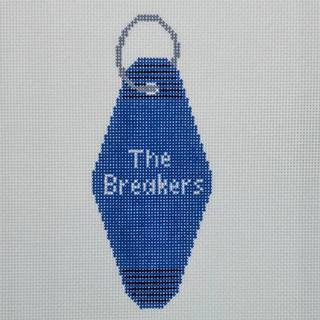 The Breakers Vintage Hotel Key by Blue Waters Needlepoint (thumbnail)