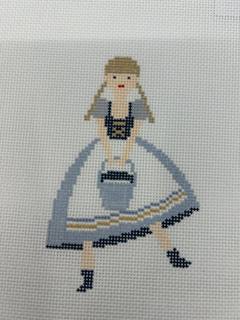 Eight Maids A Milking - La Fete by La Fete Needlepoint (thumbnail)