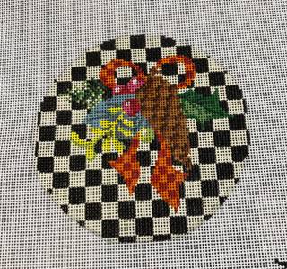 Pinecone Holiday by Kelly Clark Needlepoint (Colonial Needle) (thumbnail)