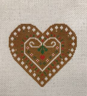 Gingerbread Heart by Wipstitch Needleworks (thumbnail)