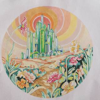 Emerald City by CBK Needlepoint (thumbnail)