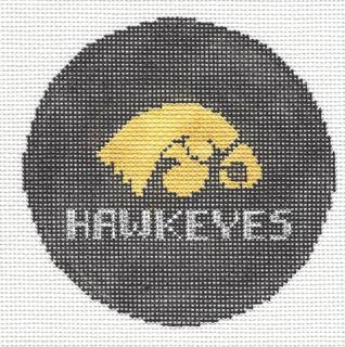 Team Round - University of Iowa Hawkeyes by Kathy Schenkel (thumbnail)
