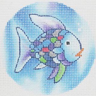 Rainbow Fish Canvas by Colonial Needle Company (thumbnail)