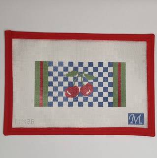 Cherries on Checks EGC by Maura Nolan Designs (thumbnail)