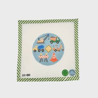 Construction Zone Canvas by Atlantic Blue Canvas (thumbnail)