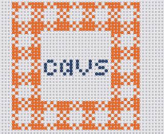 Virginia Gingham Mini Square by Needlepoint by Laura (thumbnail)